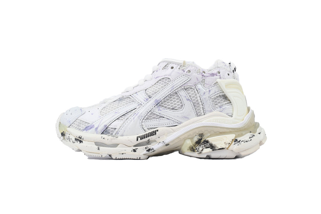 Balenciaga Runner Sneaker White Graffiti