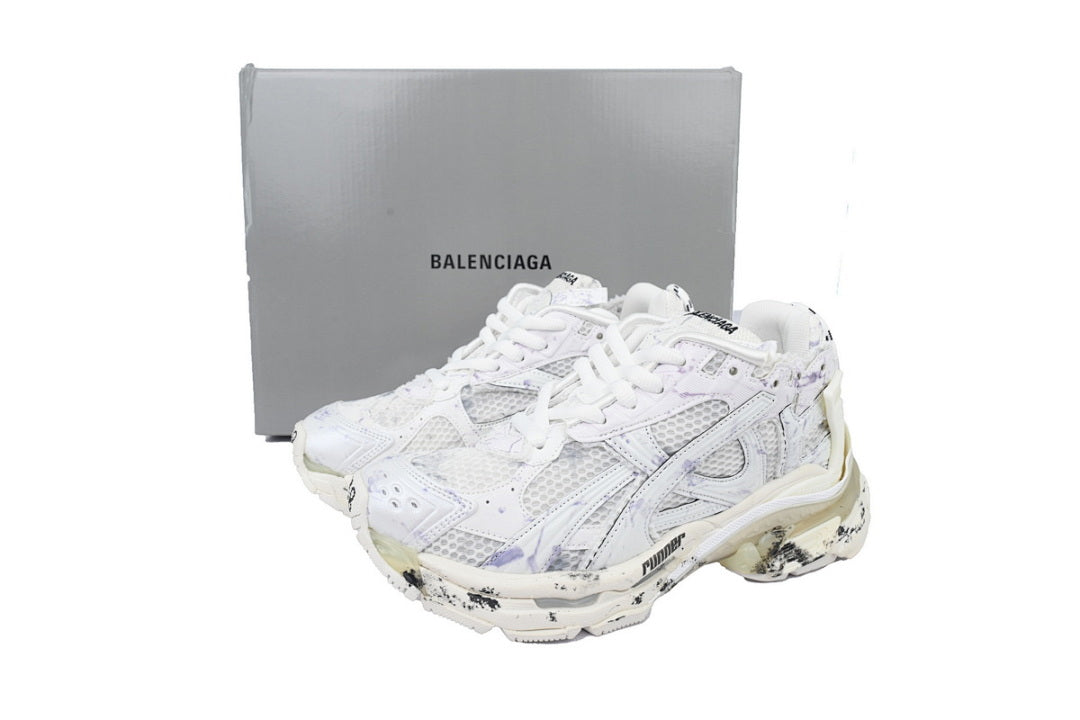 Balenciaga Runner Sneaker White Graffiti