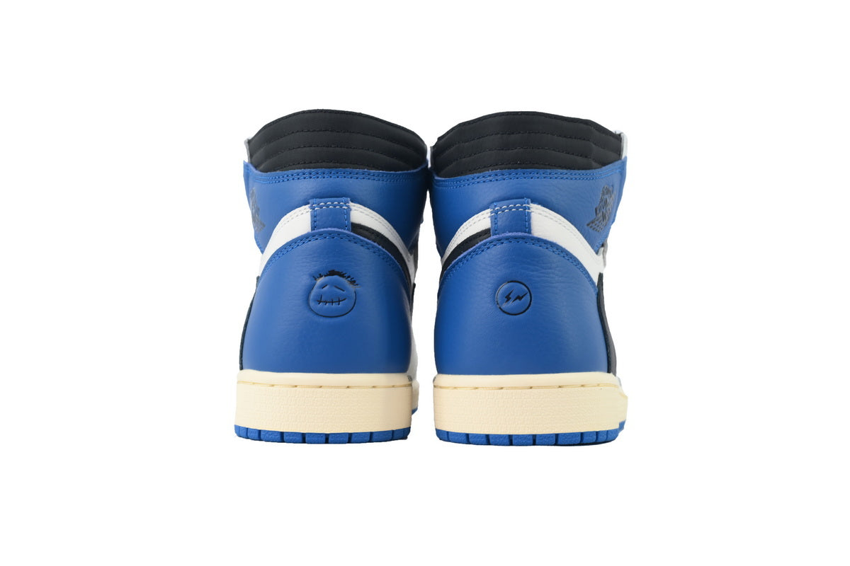 Air Jordan 1 Reverse Swoosh High Top Blue
