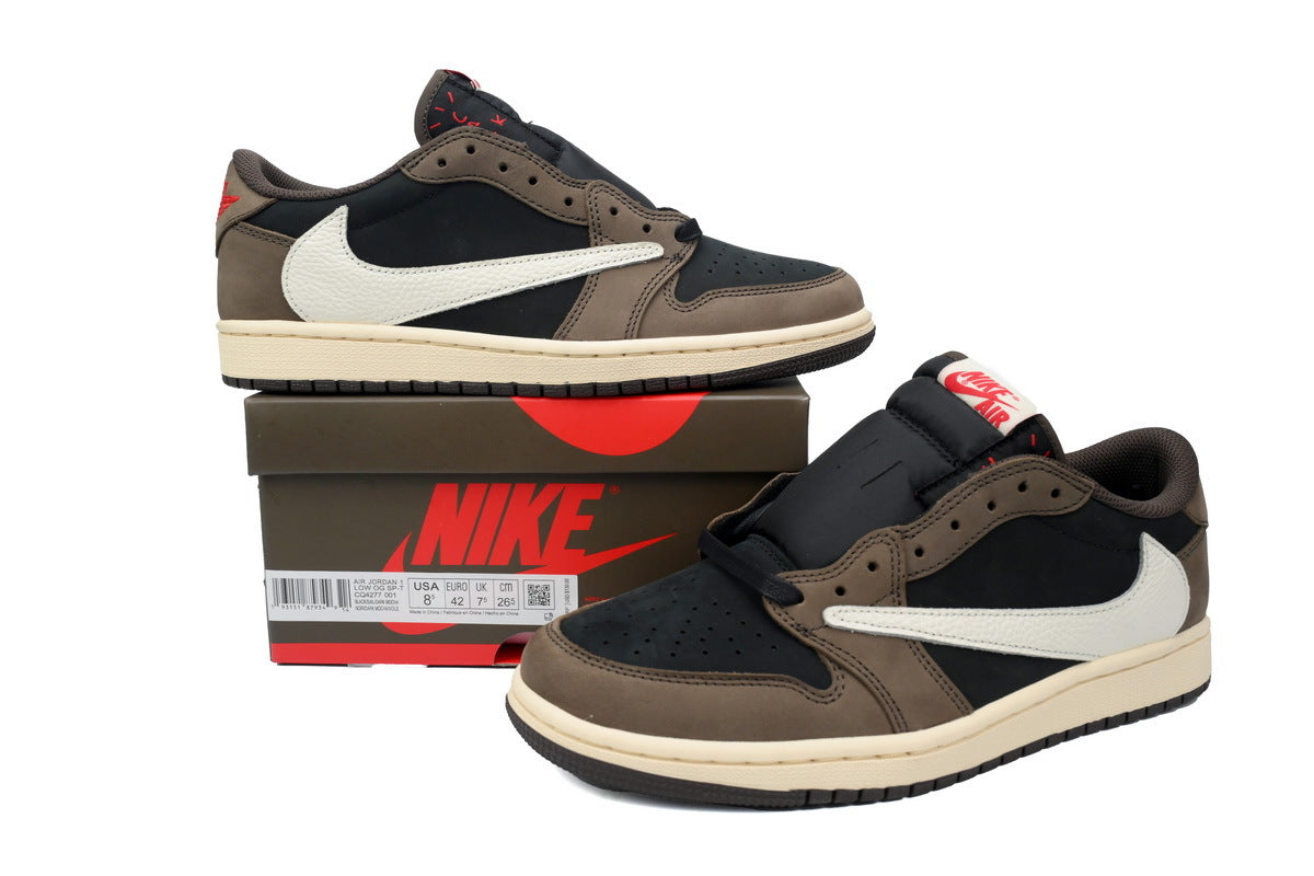 Air Jordan 1 barbs brown