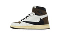 Air Jordan 1 Reverse Swoosh High Top Brown and white
