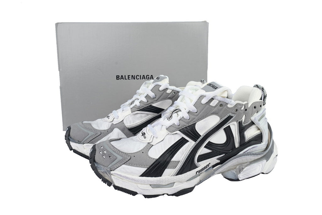 Balenciaga Runner Sneaker Grey White Black