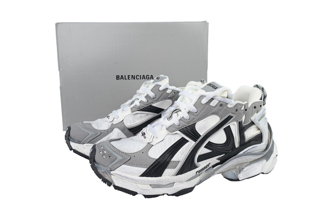Balenciaga Runner Sneaker Grey White Black