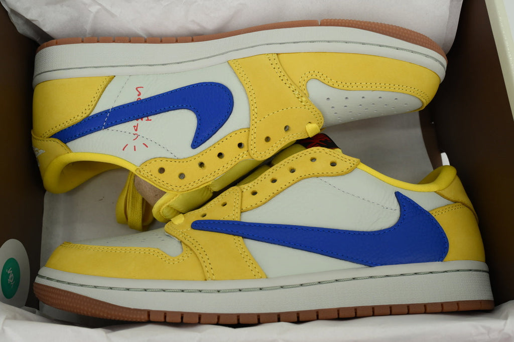 Air Jordan 1 barbs yellow
