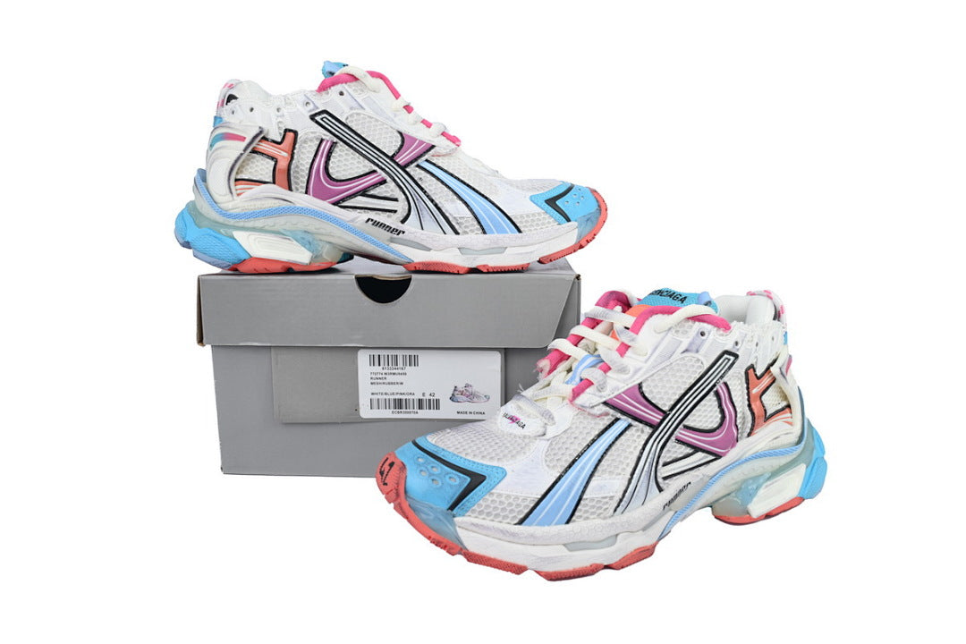 Balenciaga Wmns Runner Sneaker Grey Multi-Color