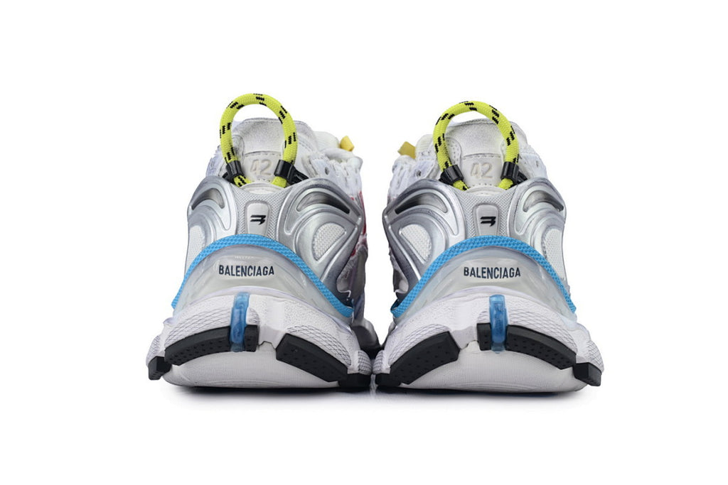 Balenciaga Runner Sneaker White Multi-Color