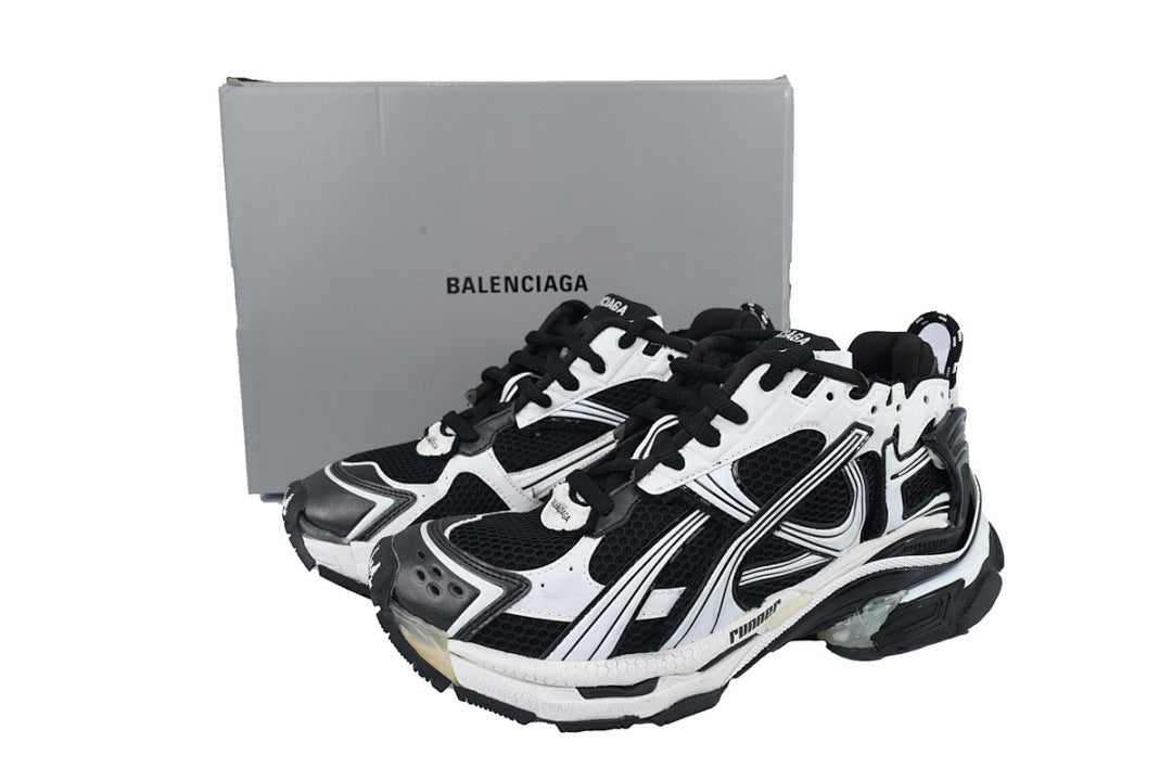 Balenciaga Runner Sneaker White Black
