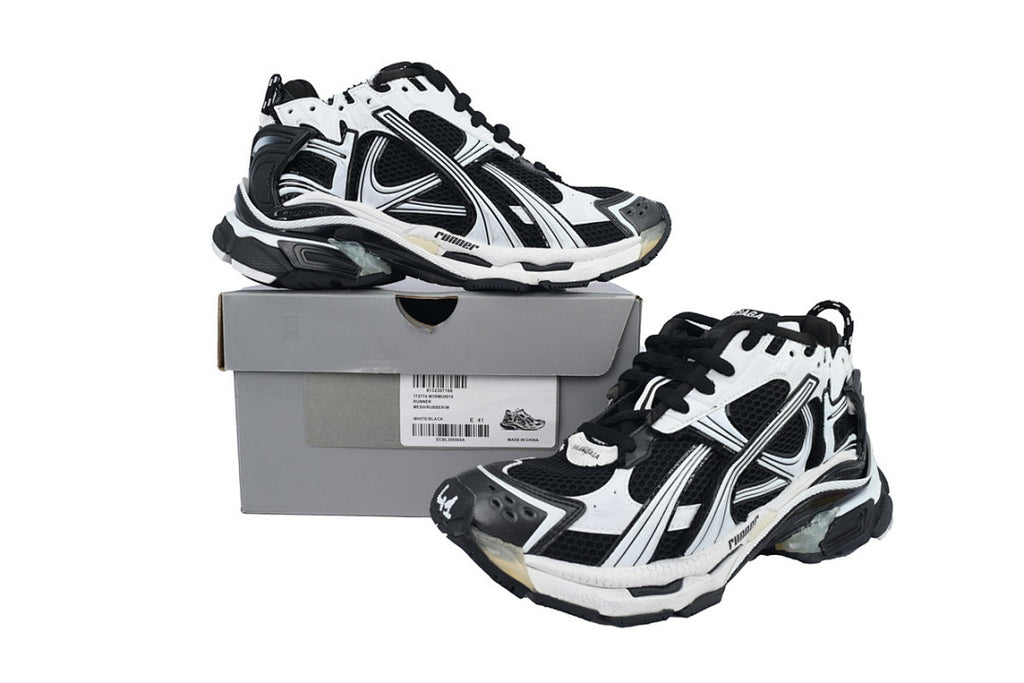 Balenciaga Runner Sneaker White Black