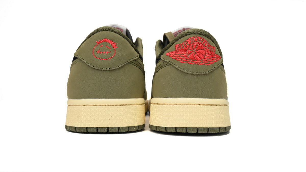Air Jordan 1 barbs Olive Green