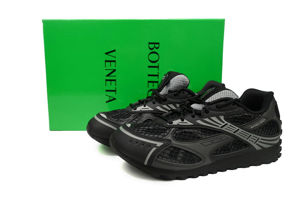 Bottega Veneta Orbit Low-Top Casual Running Shoes Black