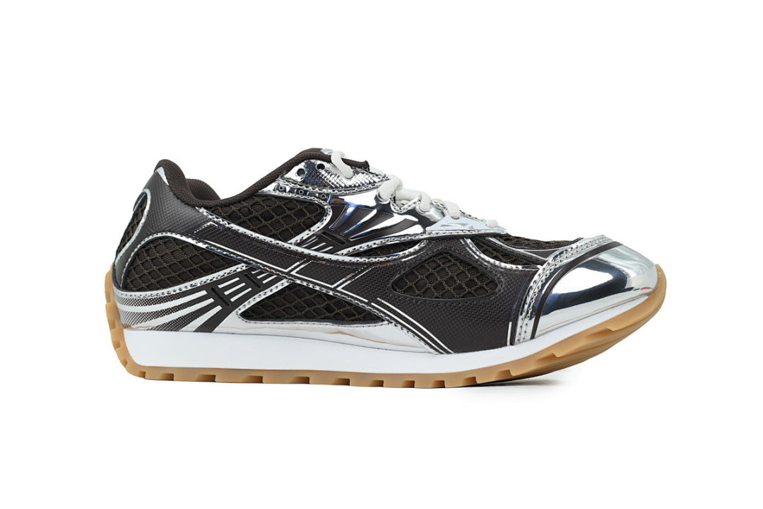 Bottega Veneta Orbit Low-Top Casual Running Shoes Brown