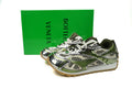 Bottega Veneta Orbit Low-Top Casual Running Shoes Olive Green