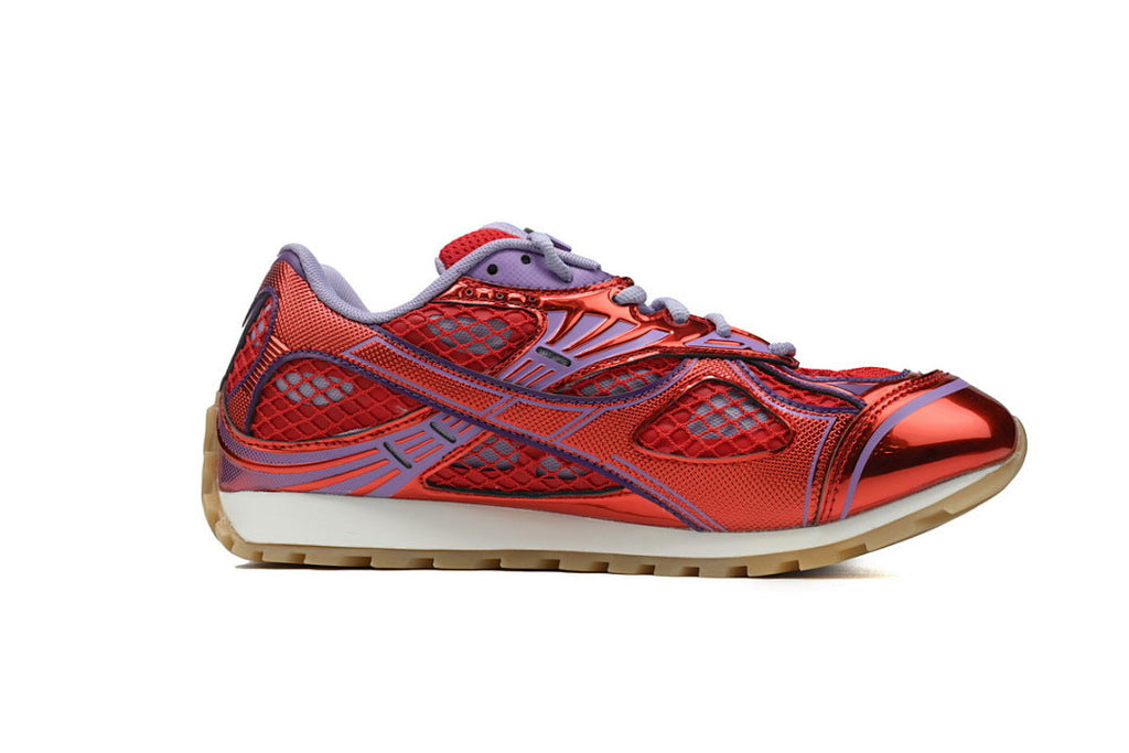 Bottega Veneta Orbit Low-Top Casual Running Shoes Red