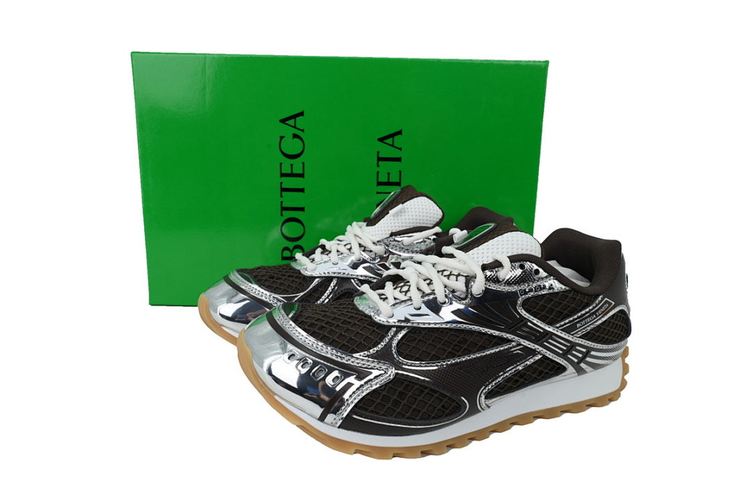 Bottega Veneta Orbit Low-Top Casual Running Shoes Brown