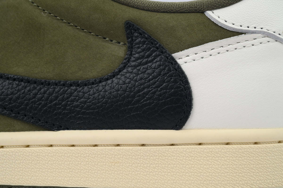 Air Jordan 1 barbs Olive Green