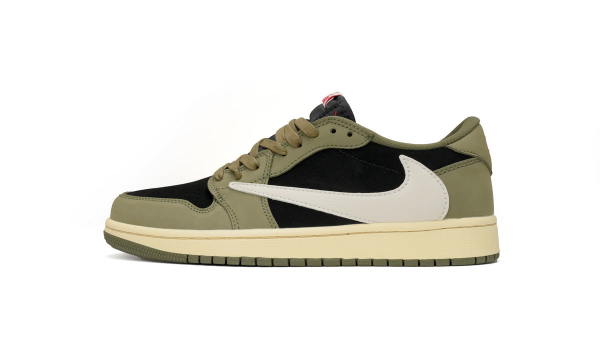 Air Jordan 1 barbs Olive Green