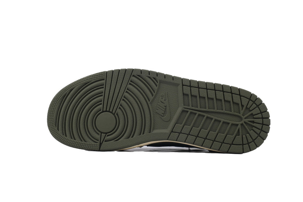 Air Jordan 1 barbs Olive Green