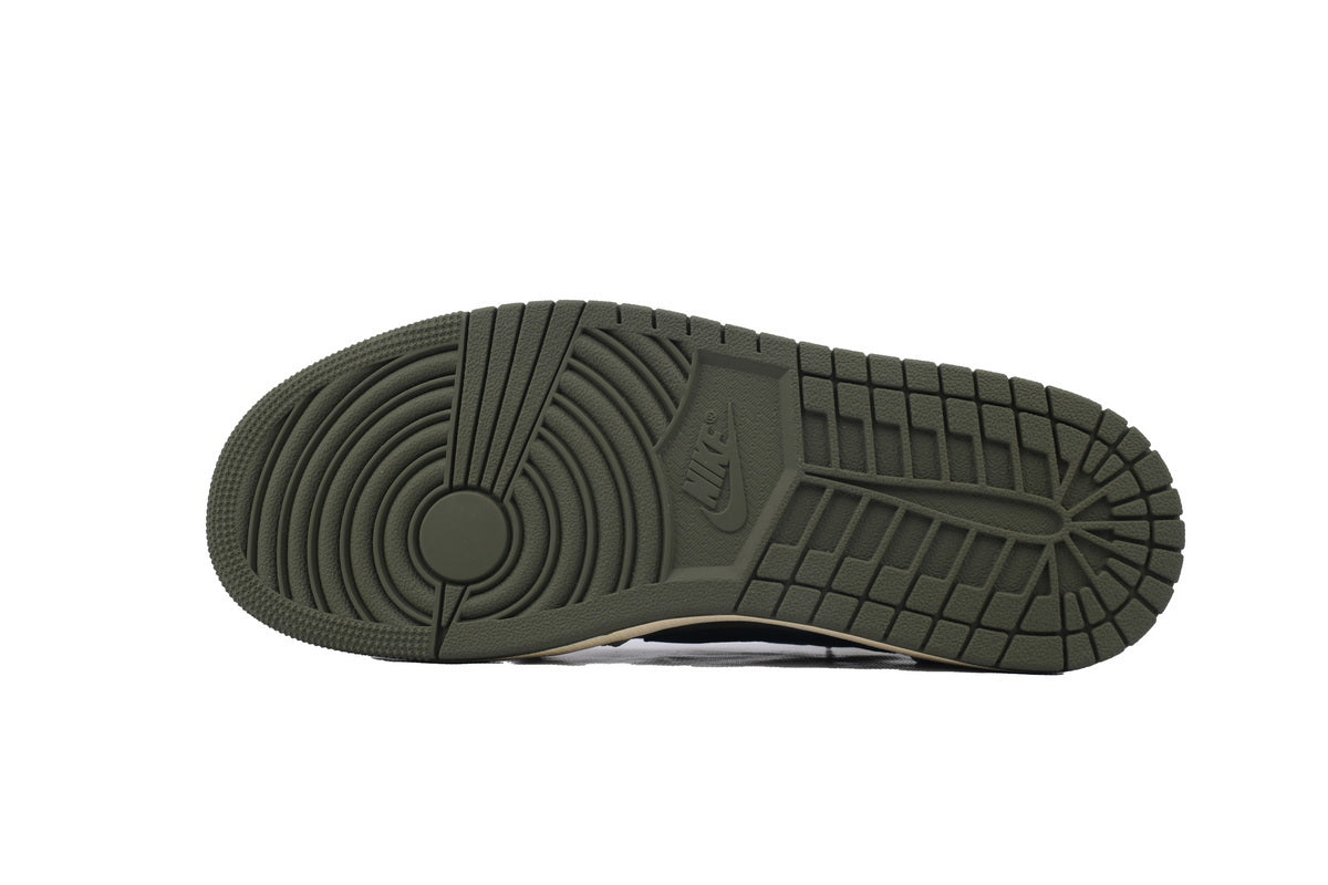 Air Jordan 1 barbs Olive Green