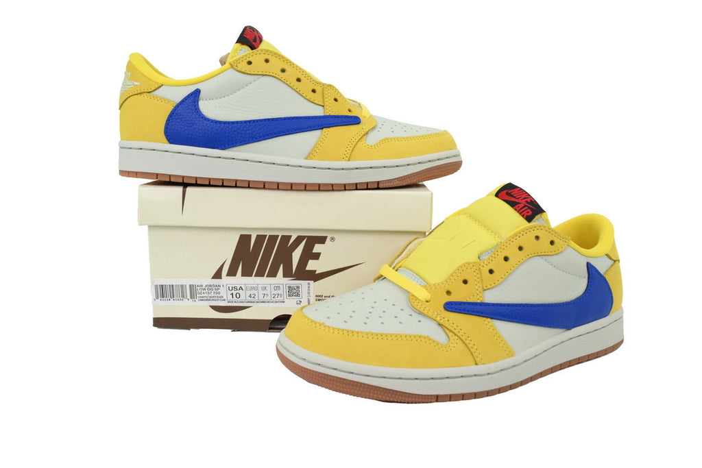 Air Jordan 1 barbs yellow
